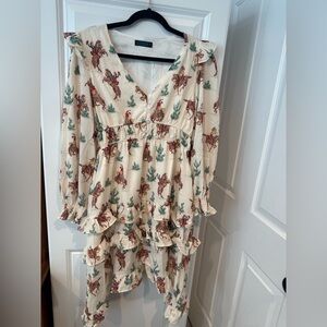 Fashion Express Cream Dress